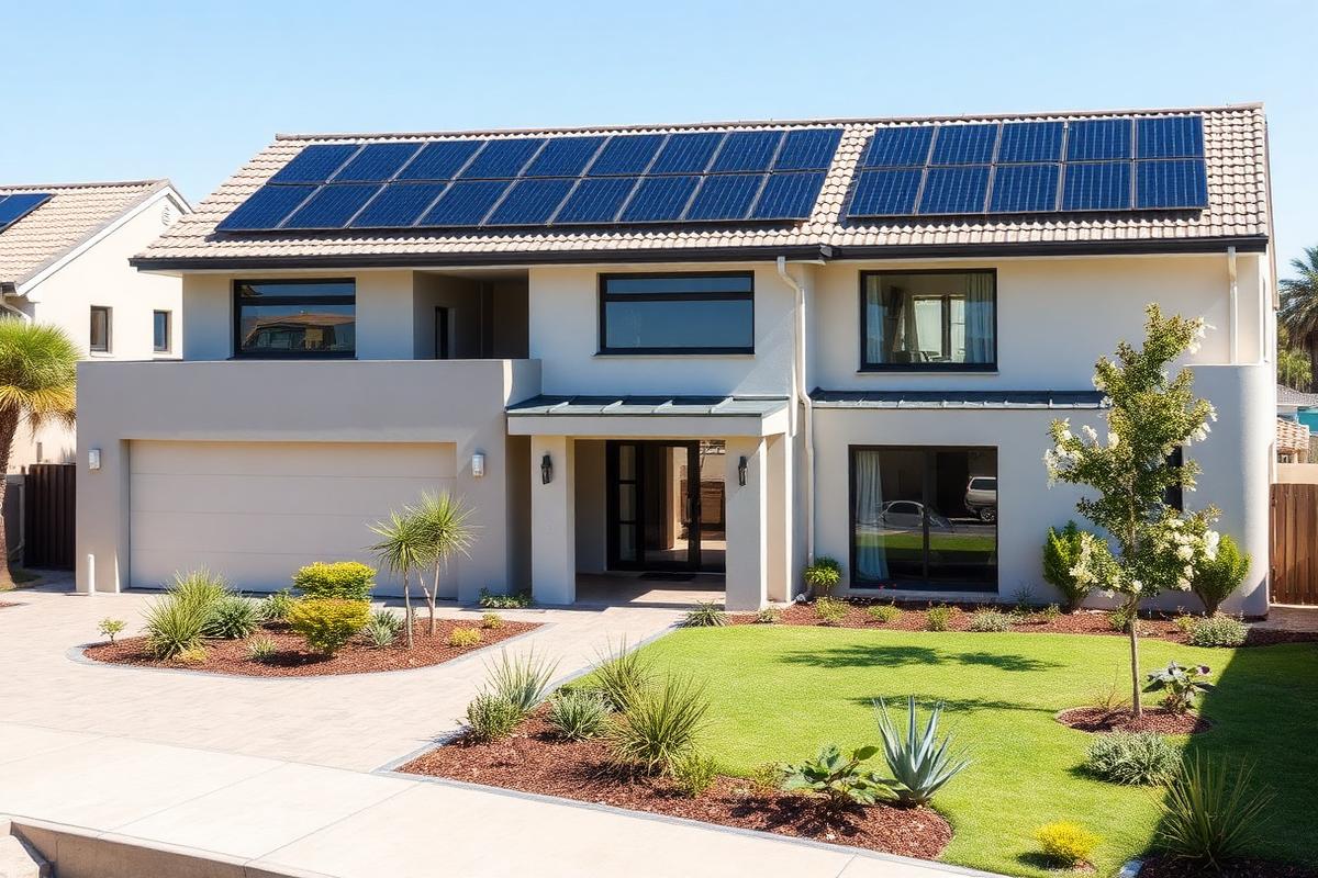Residential solar installation